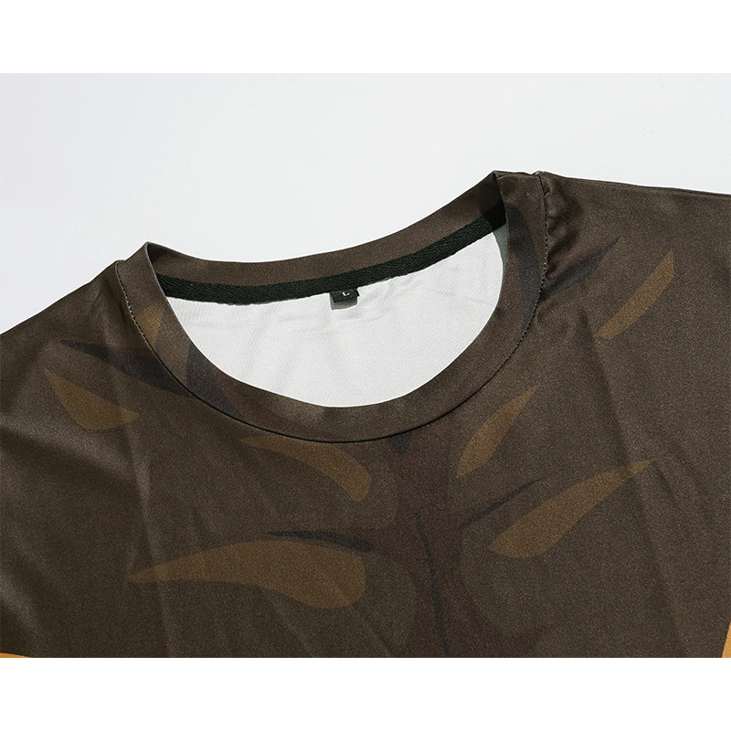 Brown-Ochre Wolverine suit T-shirt(Color Scheme 1)