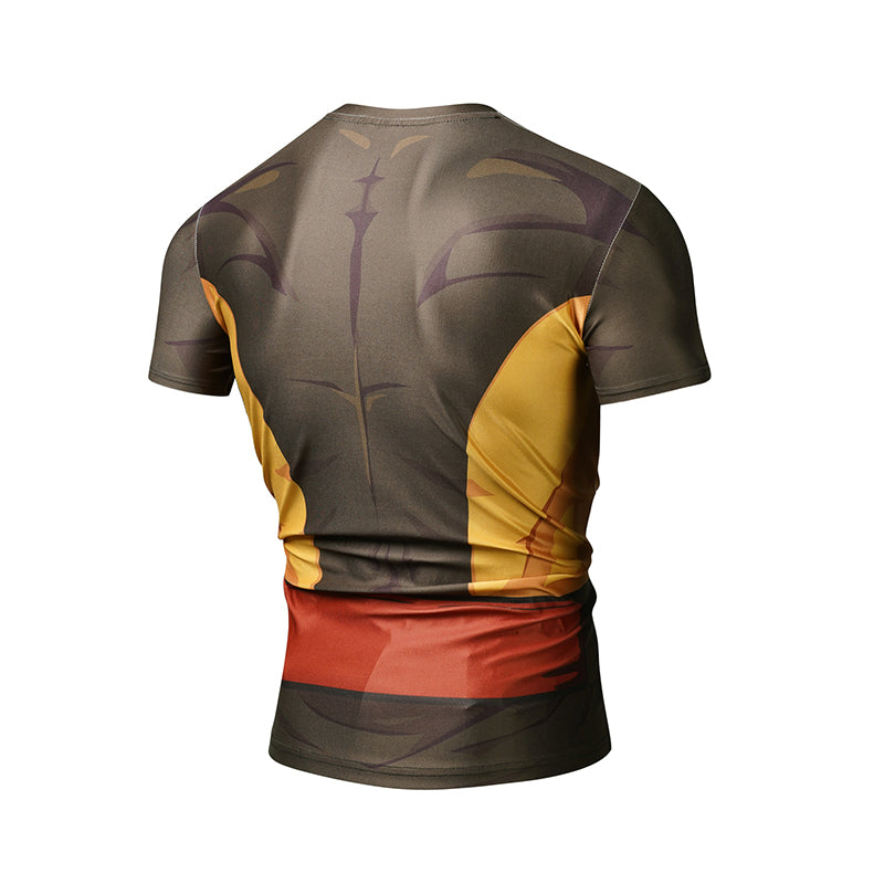 Brown-Ochre Wolverine suit T-shirt (Color Scheme 2)