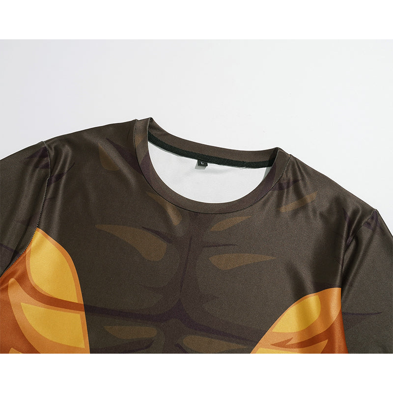 Brown-Ochre Wolverine suit T-shirt (Color Scheme 2)