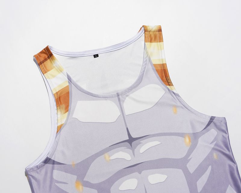 Gogeta feat. Silver Great Ape 2 Form Tank Top