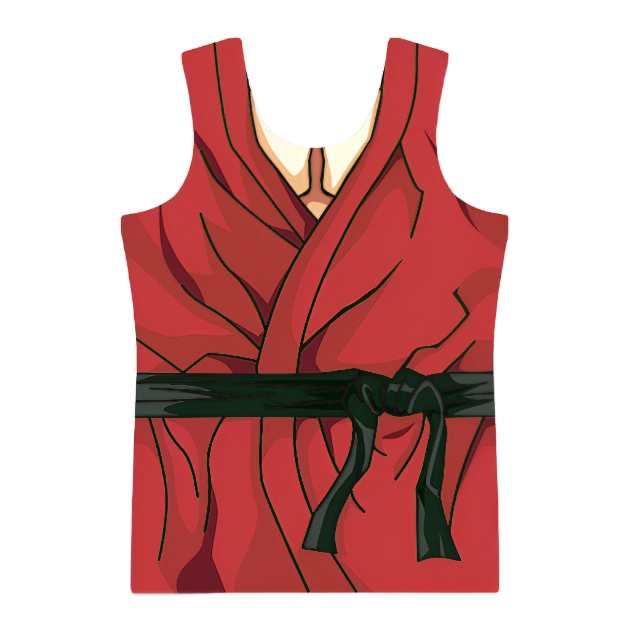 Street Fighter Ken Master Gym Training Tank Top
