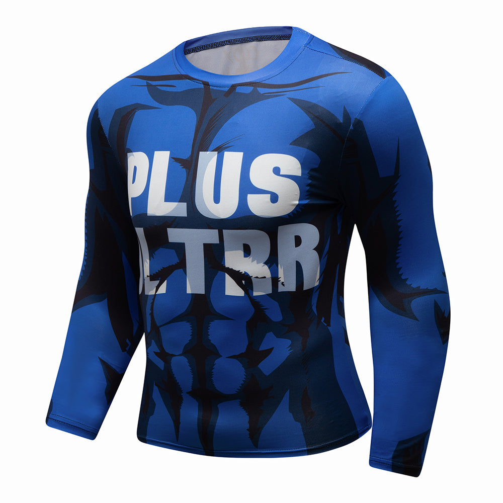 Plus Ultra(Blue) Long-Sleeve T-shirt