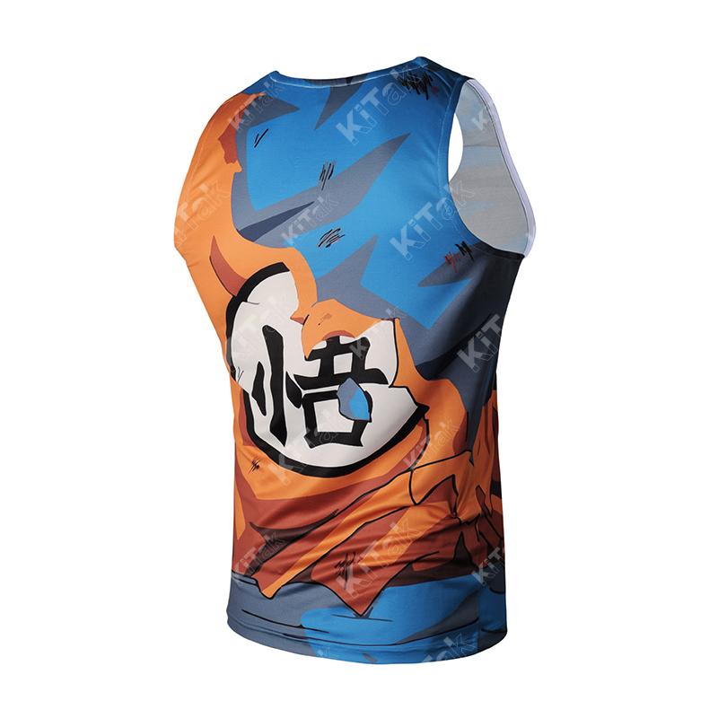 Battle Damaged Goku Tank Top
