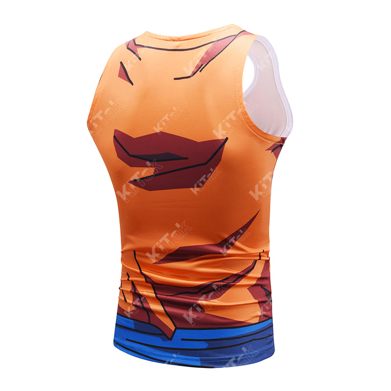 Son Goku Whis Symbol Gi Tank Top