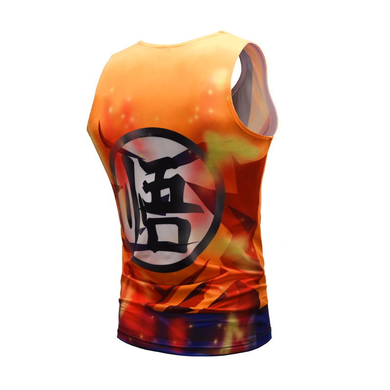 Super Saiyan God Goku Tank Top