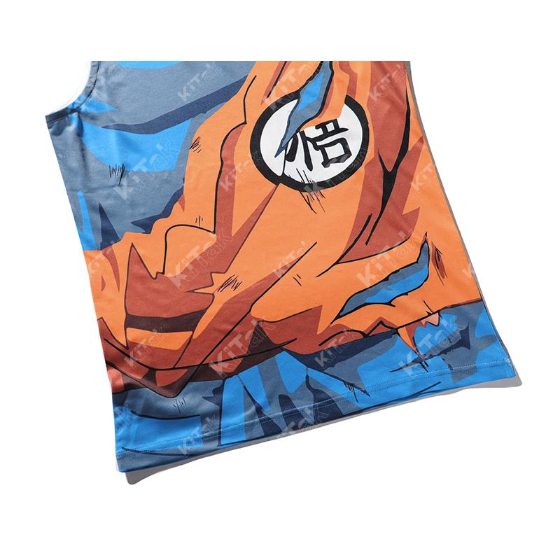 Battle Damaged Goku Tank Top