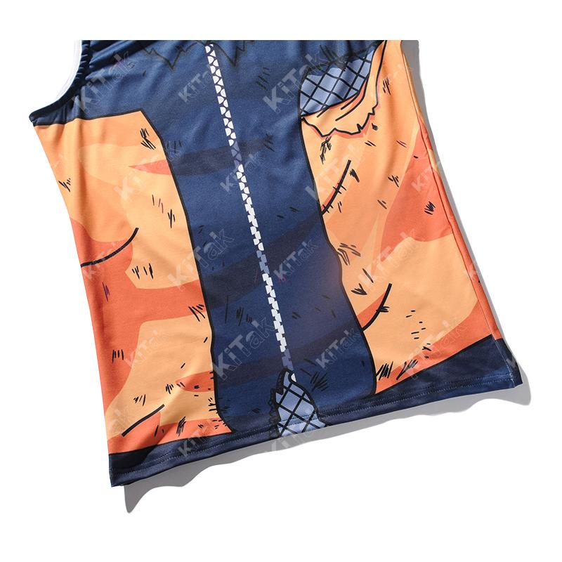 Battle-Damaged Teen Naruto Uzumaki Tank Top