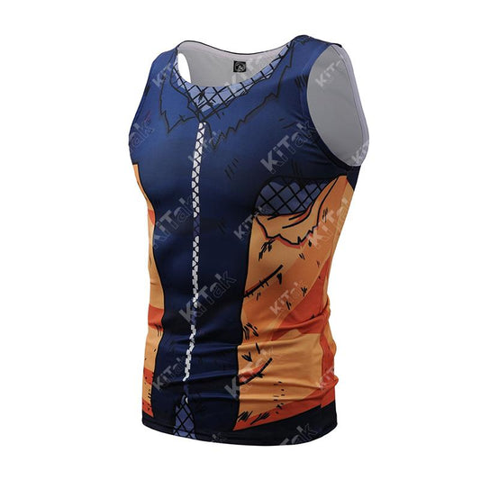 Battle-Damaged Teen Naruto Uzumaki Tank Top