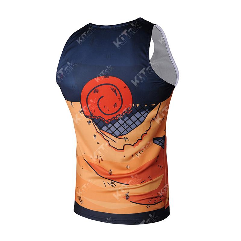 Battle-Damaged Teen Naruto Uzumaki Tank Top