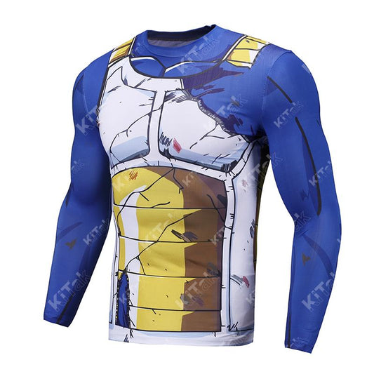 Vegeta Cell Battle Damaged Armour T-shirt