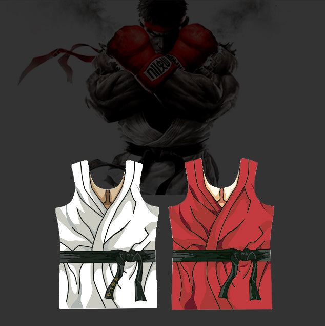 Street Fighter Heroes Cosplay Fitness Clothes - Cosplay Fitness | KiTak