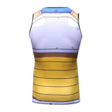 CosFitness Dragon Ball Gym Shirts, Vegeta Cell Cosplay Training Tank Top for Men(Lite Series)