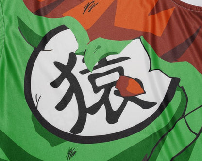 Battle-Damaged Giant Ape Kanji feat. Shenron Dragon Color Scheme Tank Top