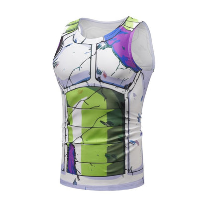 Vegeta Battle Damaged Armour feat. Buzz Lightyear Color Scheme Tank Top