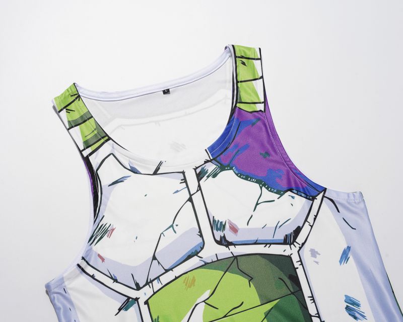 Vegeta Battle Damaged Armour feat. Buzz Lightyear Color Scheme Tank Top