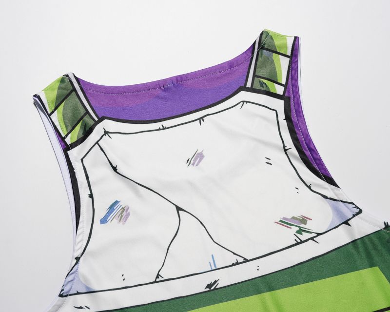 Vegeta Battle Damaged Armour feat. Buzz Lightyear Color Scheme Tank Top