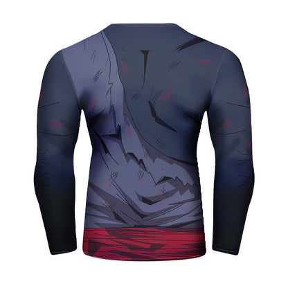 Battle Damaged Goku Black Zamasu Long-Sleeve T-shirt