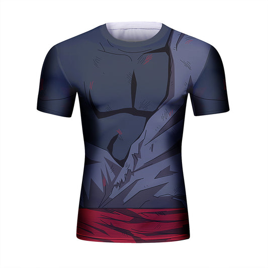 Battle Damaged Goku Black Zamasu T-shirt