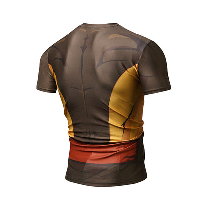 Brown-Ochre Wolverine suit T-shirt(Color Scheme 1)