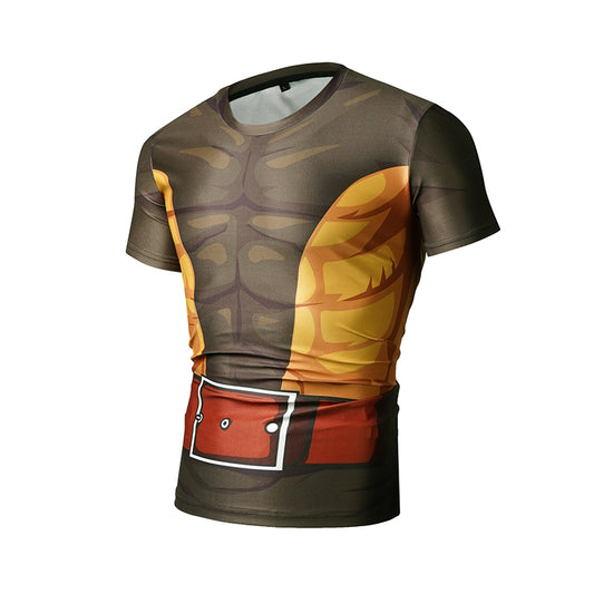 Brown-Ochre Wolverine suit T-shirt (Color Scheme 2)