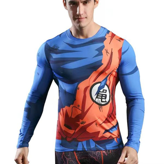 Battle Damaged Son Goku Long-Sleeve T-shirt