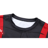 CosFitness MHA My Hero Academia Gym Shirts, ONYX UA Uniform Full Cowling Workout Long Sleeve T Shirt for Men(Lite Series)