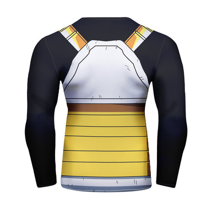 ONYX Vegeta Black Battle Armour Long-Sleeve T-shirt