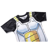 CosFitness Dragon Ball Gym Shirt, ONYX Vegeta Cell Training T Shirt for Men(Pro Series)