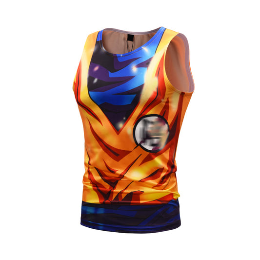 Super Saiyan God Goku Tank Top