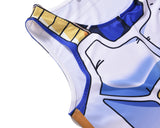 CosFitness Dragon Ball Gym Shirt, Vegeta Cell Cosplay Training Tank Top for Men(Pro Series)