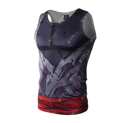 Battle-Damaged Goku Black Zamusu Tank Top