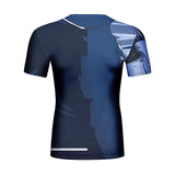 CosFitness Fullmetal Alchemist Gym Shirt, Edward Elric Workout T Shirt for Men(Lite Series)