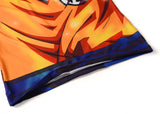 CosFitness Dragon Ball Gym Shirt, Super Saiyan God Goku & Vegeta Cosplay Training Tank Top for Men(2pcs)(Pro Series)