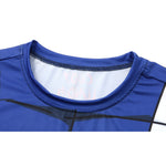 CosFitness MHA My Hero Academia Gym Shirts, UA Uniform Workout Long Sleeve T Shirt for Men(Lite Series)