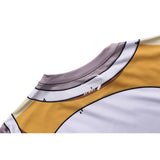 CosFitness Dragon Ball Gym Shirts, Vegeta RF Armour 2.0 Cosplay Training T Shirt for Men(Lite Series)