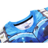 CosFitness Dragon Ball Gym Shirt, Cosplay Training Vegeta SSB Limit Breaker Training T Shirt for Men(Pro Series)
