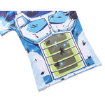 CosFitness Dragon Ball Gym Shirt, Cosplay Training Vegeta SSB Limit Breaker Training T Shirt for Men(Pro Series)