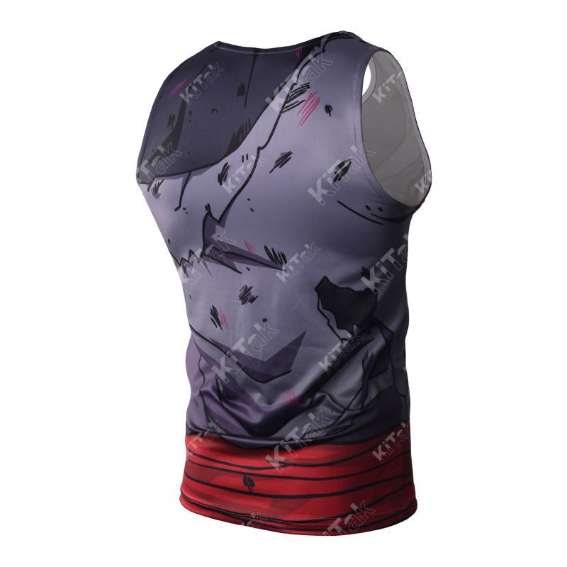 Battle-Damaged Goku Black Zamusu Tank Top